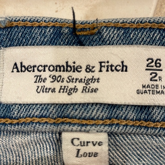 Abercrombie & Fitch - The ‘90s Straight Ultra High (Curve Love) - Picture 4 of 5